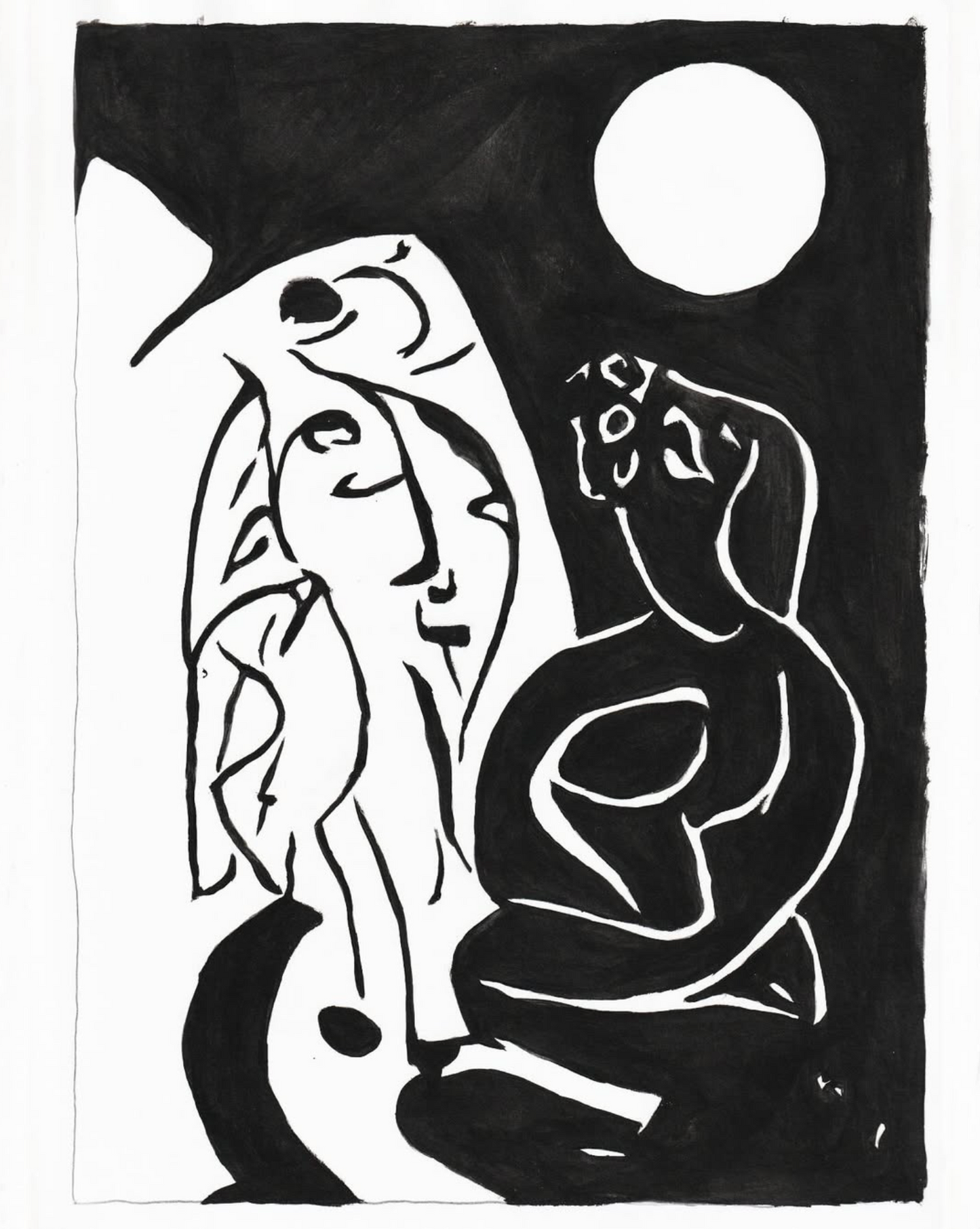 The Full Moon Last Night Was So Beautiful